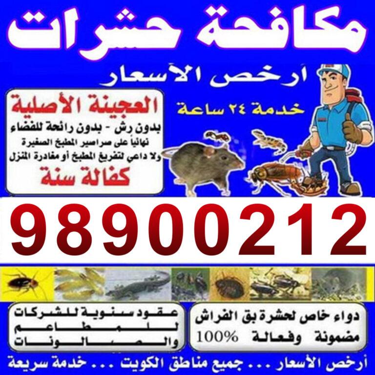 شركة مكافحة حشرات وقوارض الكويت شركة رش حشرات رش مبيدات حشرية رش صراصير وبق فراش مكافحة الفئران بالكويت